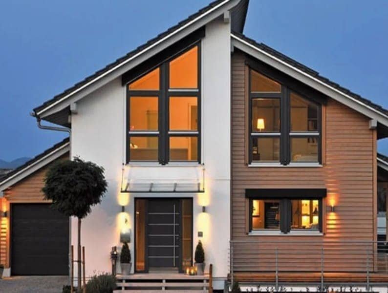 German pinewood home