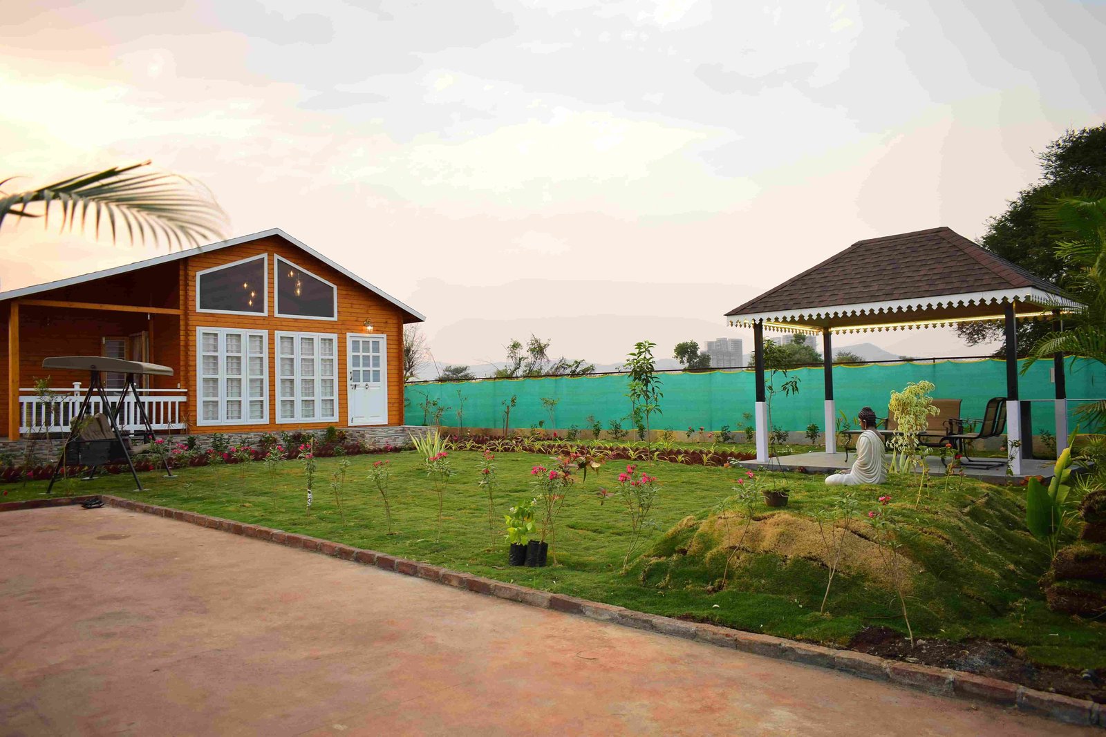 Wooden home