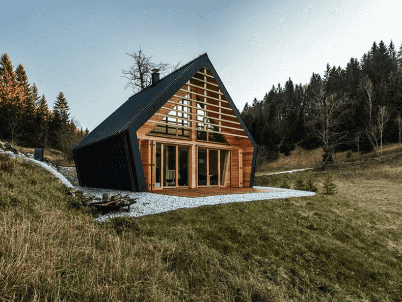 Wooden cottages
